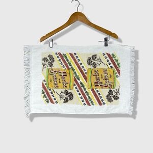 Cannon‎ Herbs and Spices Hand Towel Unisex OS White Vintage Cottagecore